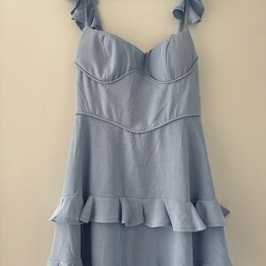 Blue Mini Dress